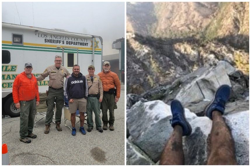 US hiker rescued after man uses photo to pinpoint his location