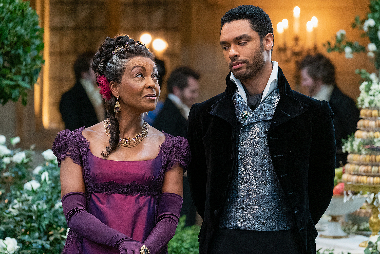 Bridgerton's Adjoa Andoh Explains How Regé-Jean Page's Exit Makes Sense for the Show's Arc