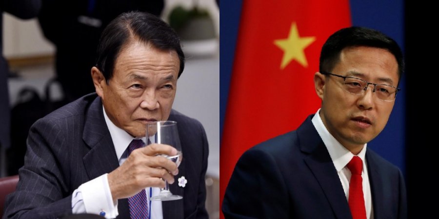 喝福岛核废水没事？　中日掀口水战