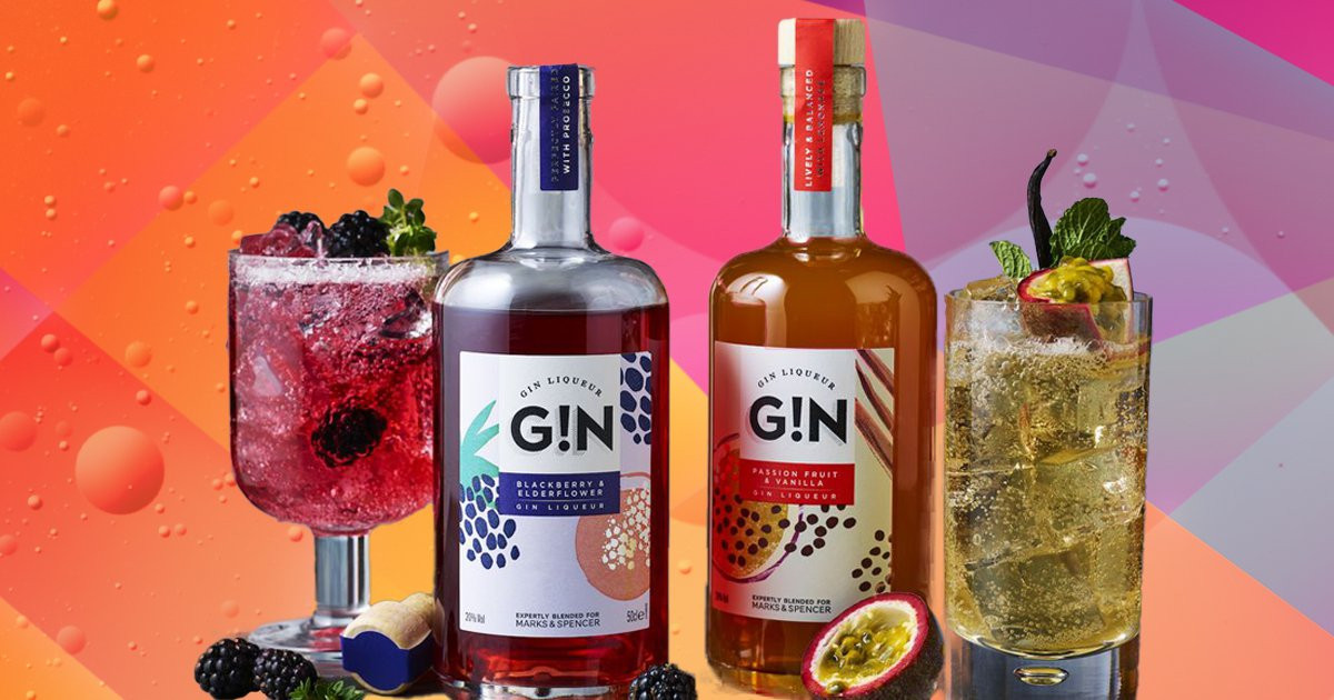 M&S launches new fruity gin liqueurs that are perfect for picnic cocktails