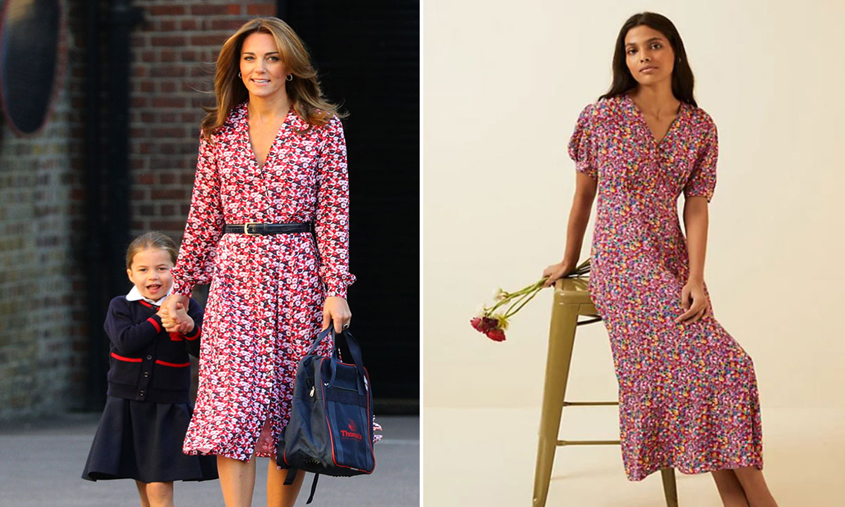 Remember Kate Middleton's Michael Kors dress? This new Marks & Spencer midaxi is giving us all the vibes