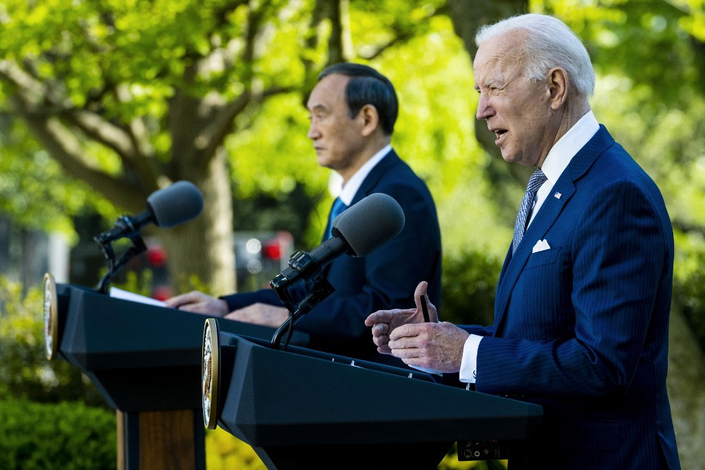 Opposition parties rebuke Suga over results of summit with Biden