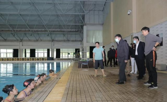 春意浓 训练忙 陈群副市长赴东方绿舟体育训练基地慰问运动队