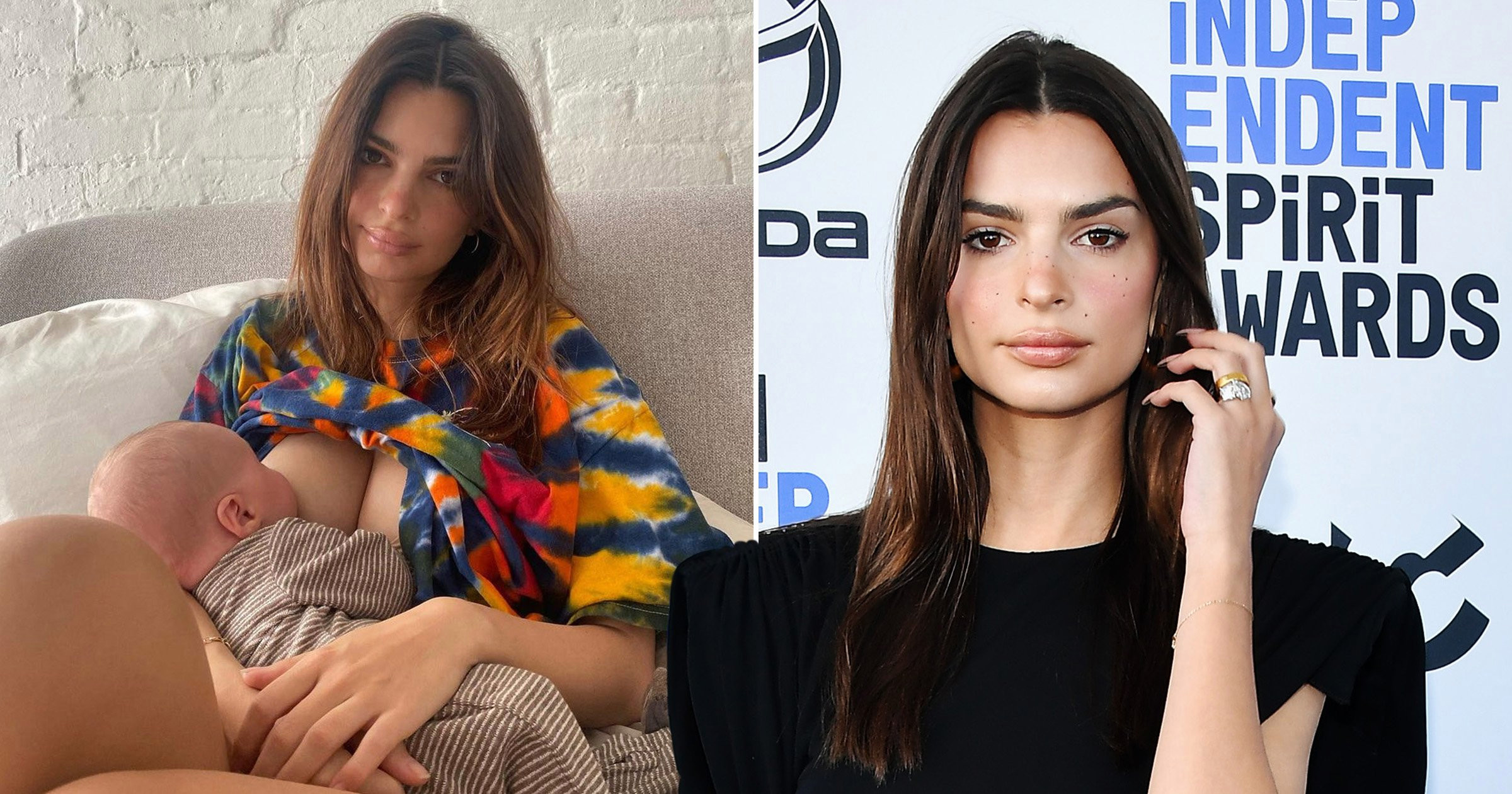 Emily Ratajkowski jokes she’s ‘always breastfeeding’ in sweet snap with baby Sylvester