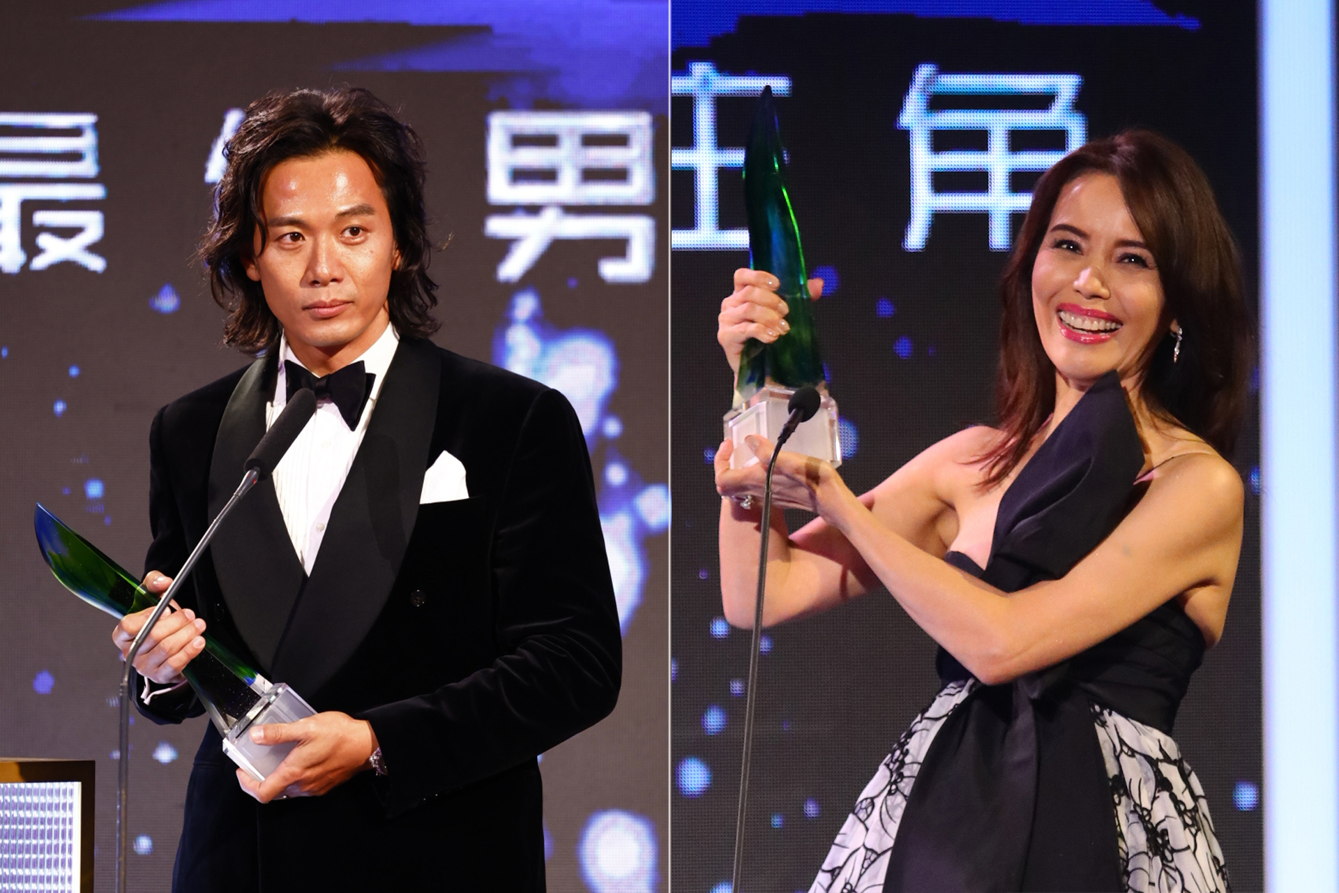 Star Awards 2021: Qi Yuwu and Zoe Tay crowned best actors at Changi Airport festivities