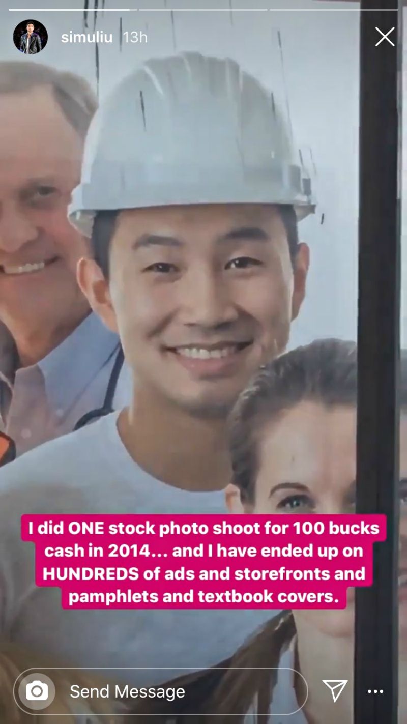Marvel's Shang-Chi Star Simu Liu Regrets Doing Stock Photo Shoot For $100 Before Fame