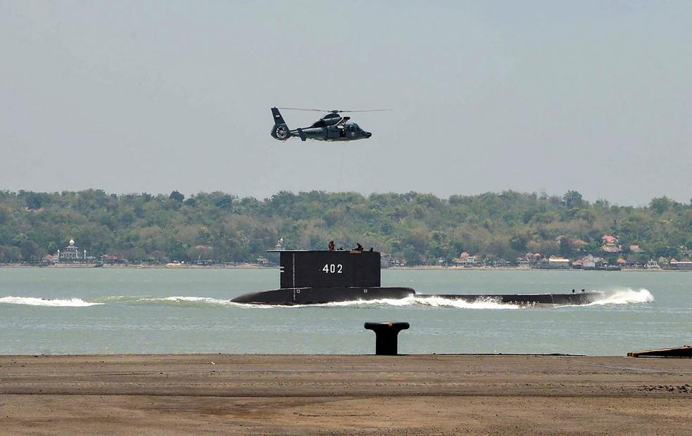 Indonesia races to find missing submarine with 53 aboard; sailors have oxygen until Saturday