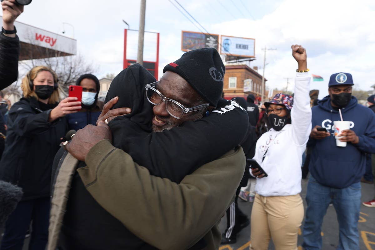 Here's How People In George Floyd Square Reacted To The Derek Chauvin Guilty Verdict