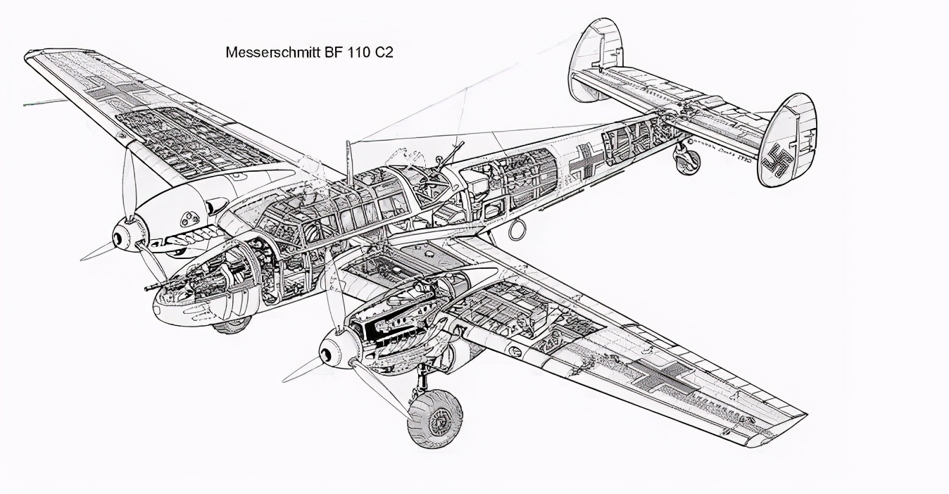 高空夜魔，二战德军夜间战斗机的中坚，Bf110双发战斗机历史