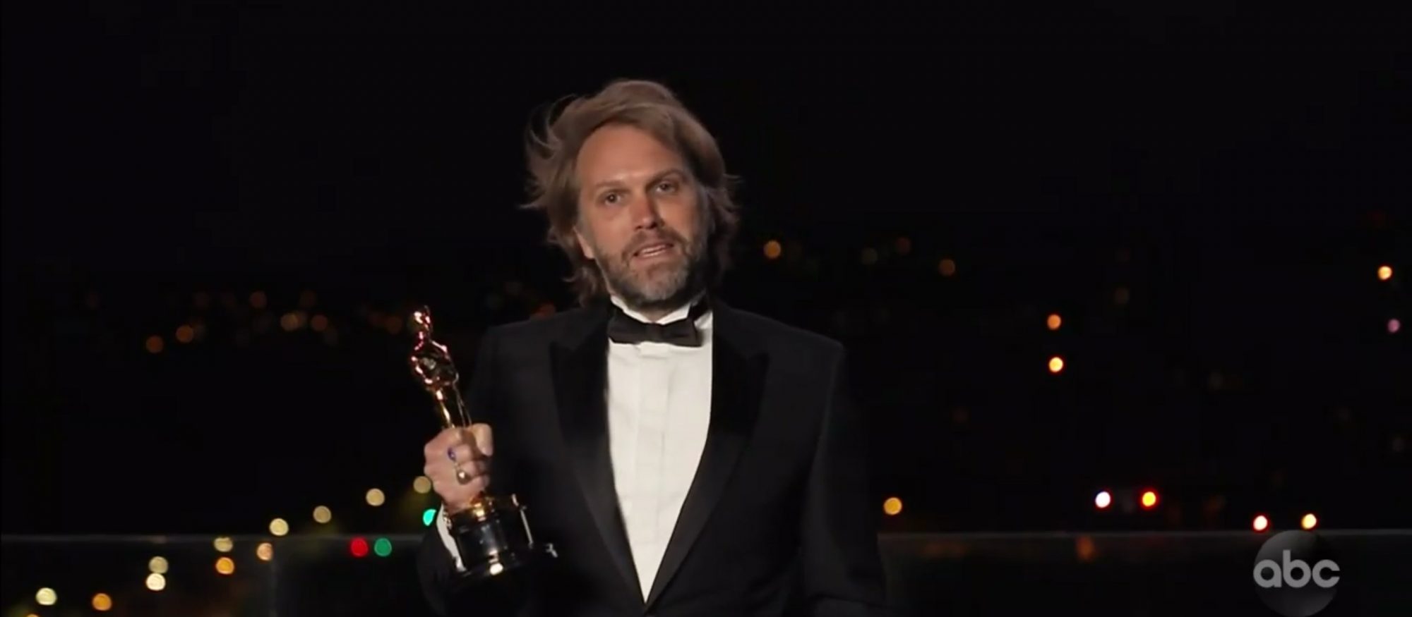 The Father's Florian Zeller Says He 'Wrote the Script' for Anthony Hopkins as He Wins Oscar