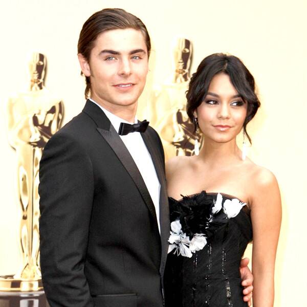 Zac Efron, Vanessa Hudgens and More Famous Exes Who Once Walked the Oscars Red Carpet Together