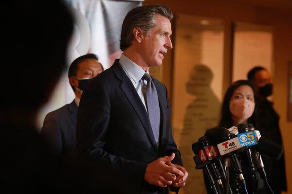 In California, a campaign to oust Gov. Gavin Newsom qualifies for the ballot.