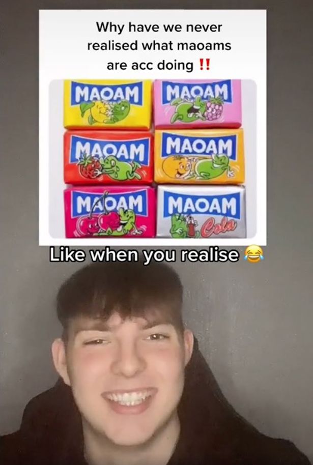 Man spots X-rated detail on Maoam wrappers and it's ruining people's childhoods