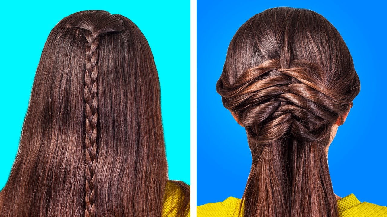FANCY HAIRSTYLES AND HAIR HACKS From 5-Minute Crafts Girly!