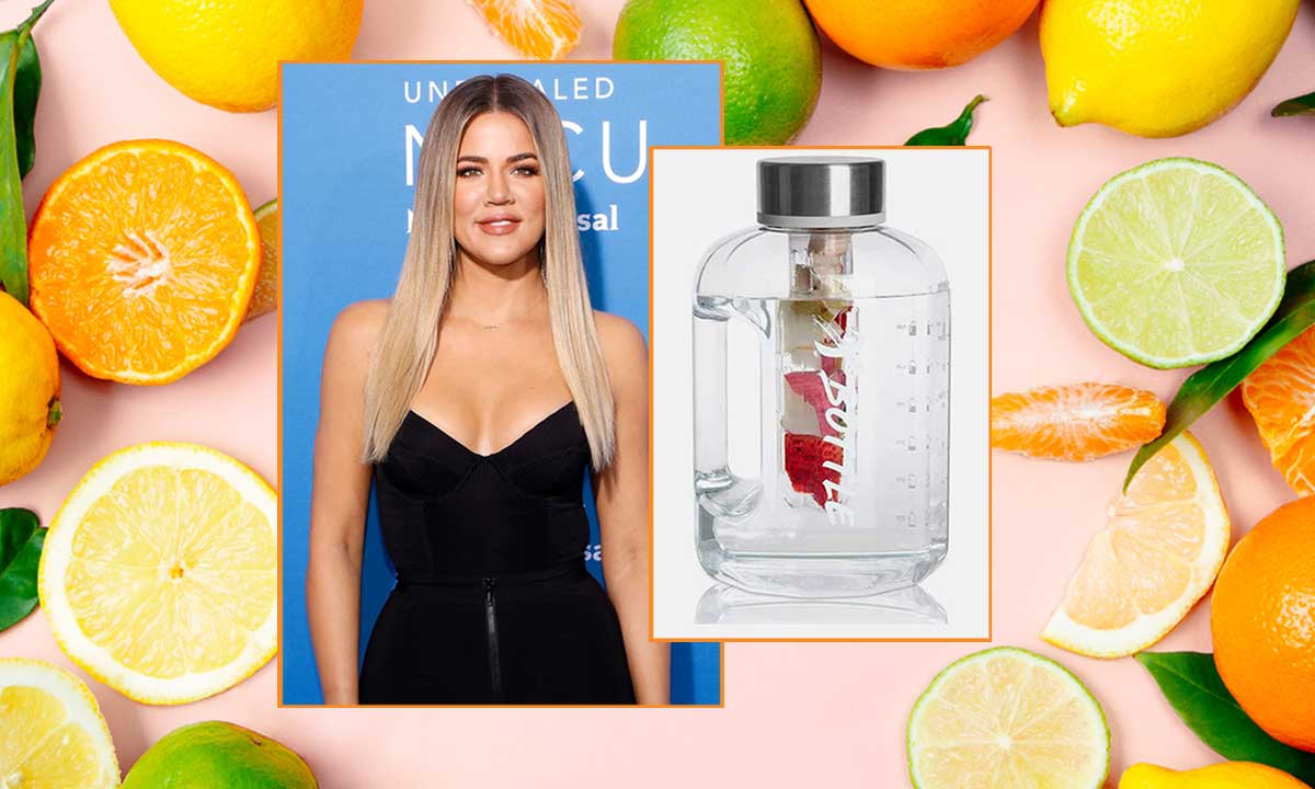Khloe Kardashian swears by fruit infuser bottles – and gym-goers will love Amazon's version