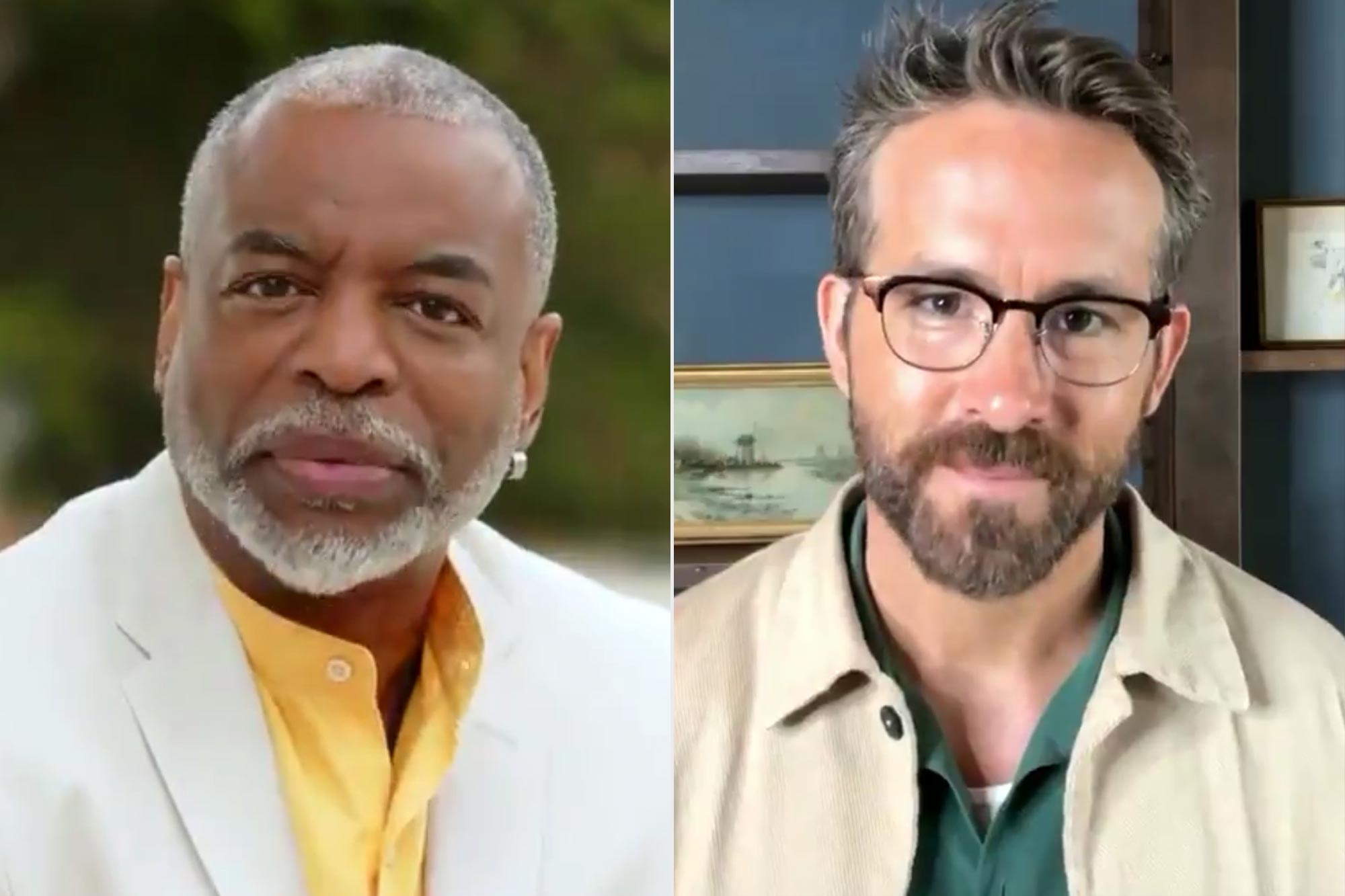 Ryan Reynolds endorses LeVar Burton for Aviation Gin and 'literally everything'