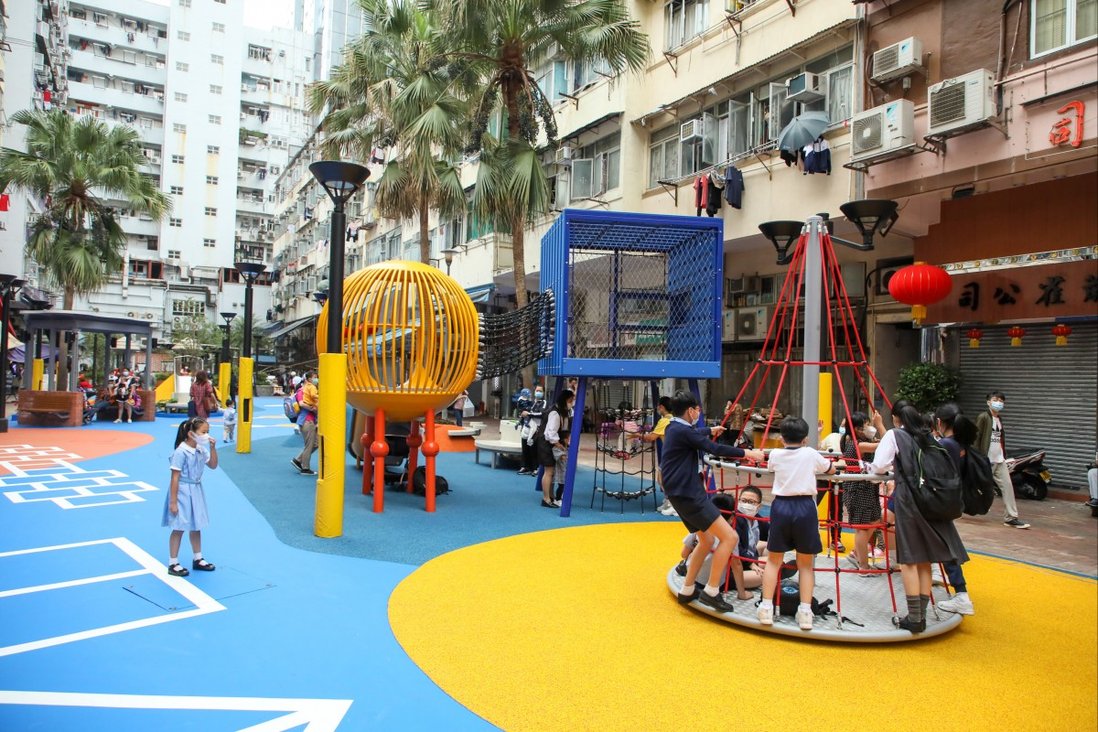 From eyesore to colourful, inviting micro park, how a Hong Kong public square was transformed to benefit a whole community