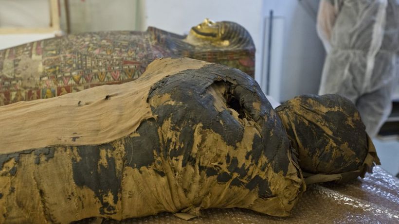 Pregnant Egyptian mummy revealed by scientists