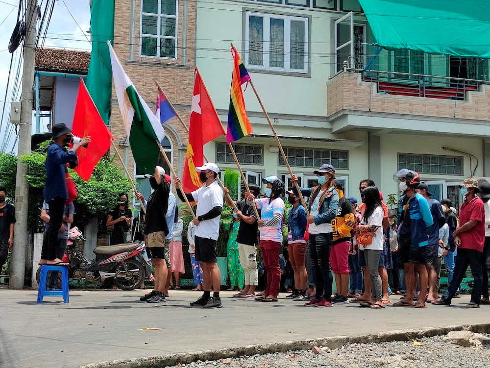 Myanmar protesters raise voices to ‘shake the world’; more mystery blasts