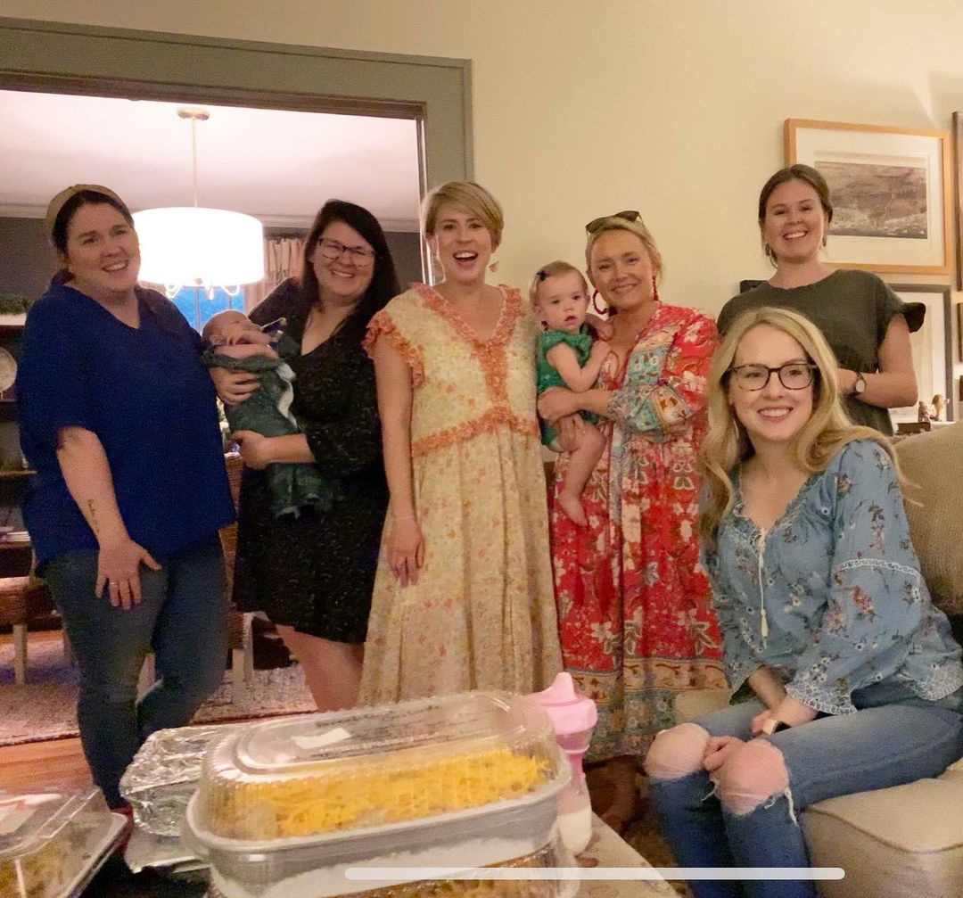 Pregnant Erin Napier Feels 'Lucky to Be Loved' After Friends Surprise Her with Baby Shower