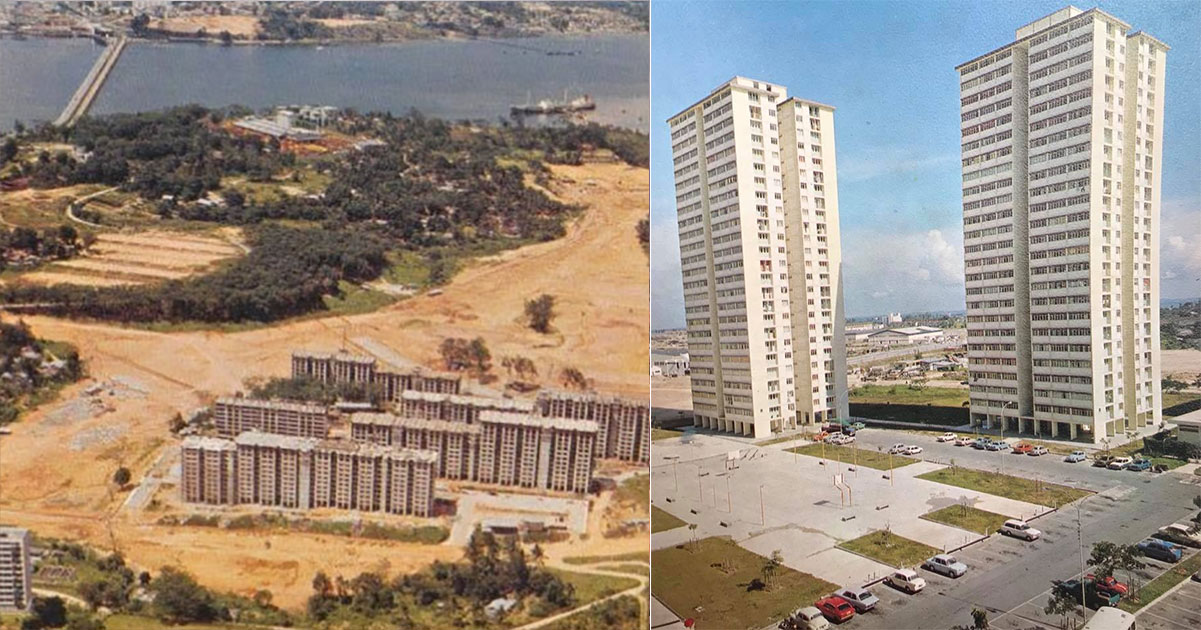 HDB flats built between 1960s-1980s have plenty of space between them, old photos show