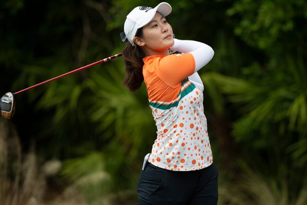 Steady Xiyu Lin takes lead at HSBC