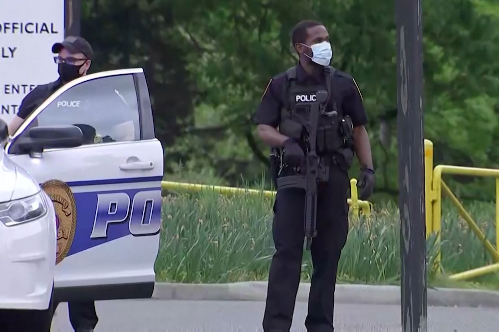 FBI agents shoot armed person trying to enter CIA headquarters