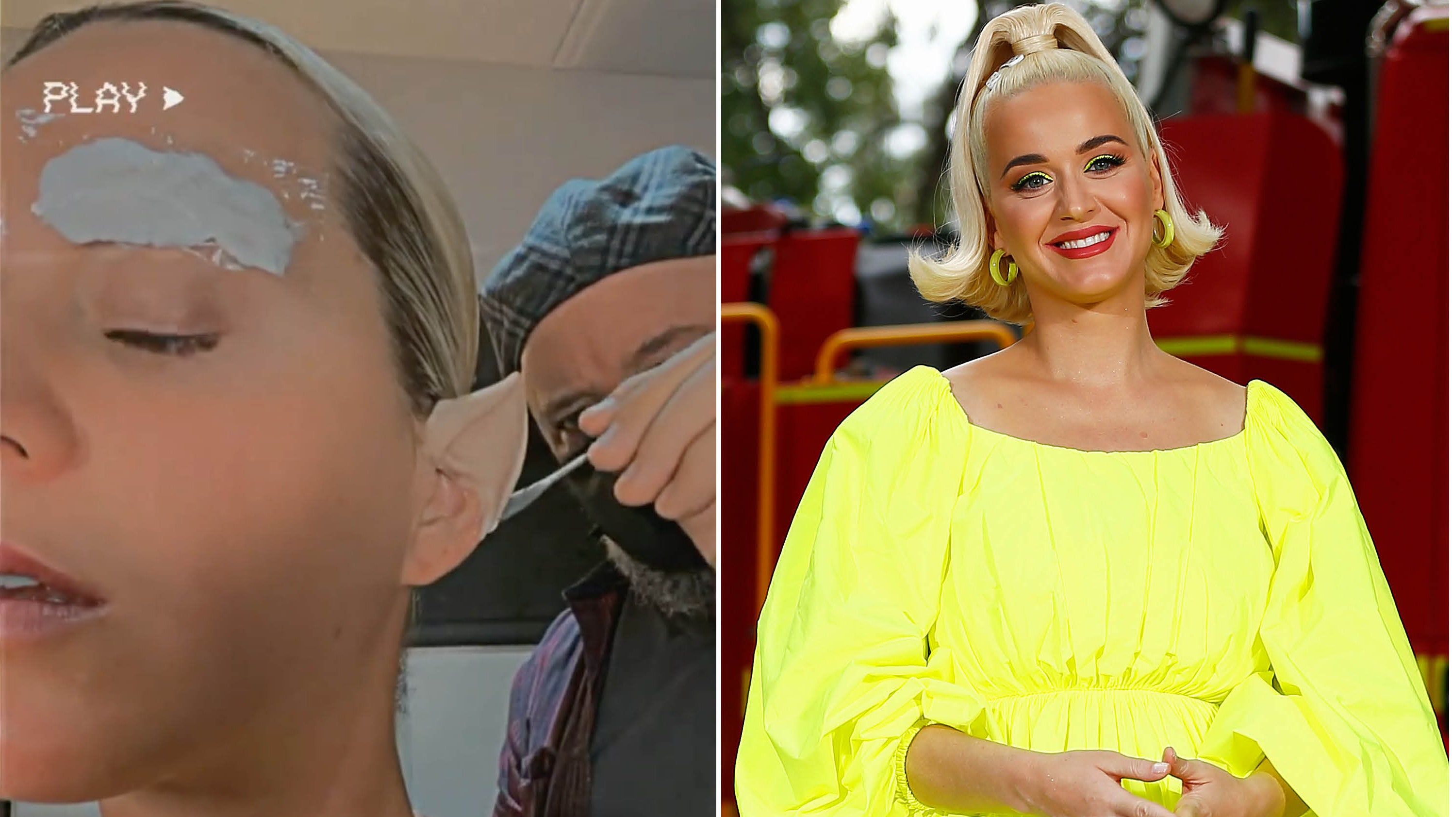 Katy Perry Bleached Her Eyebrows for American Idol