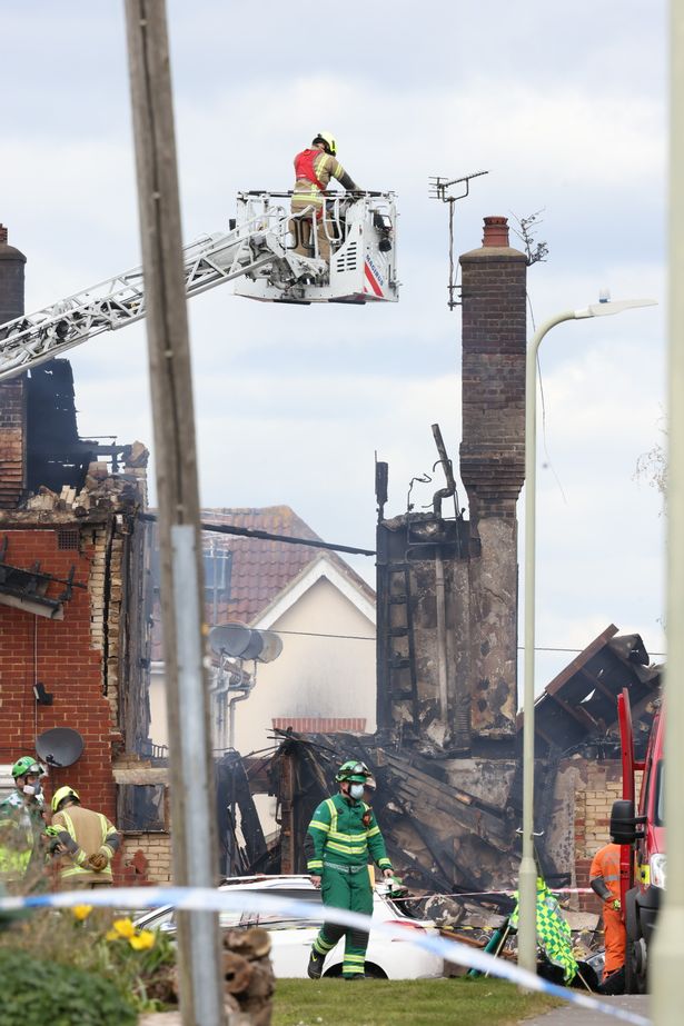Ashford explosion: Father and son heroes found pensioner at table inside burning house