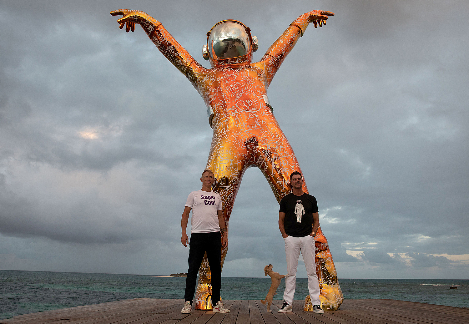 This Celeb-Favorite Resort in the Caribbean Has a 22-Foot Spaceman Sculpture — See Photos!