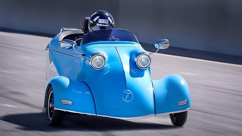 Messerschmitt's three-wheeler bubble car resurrected in Germany