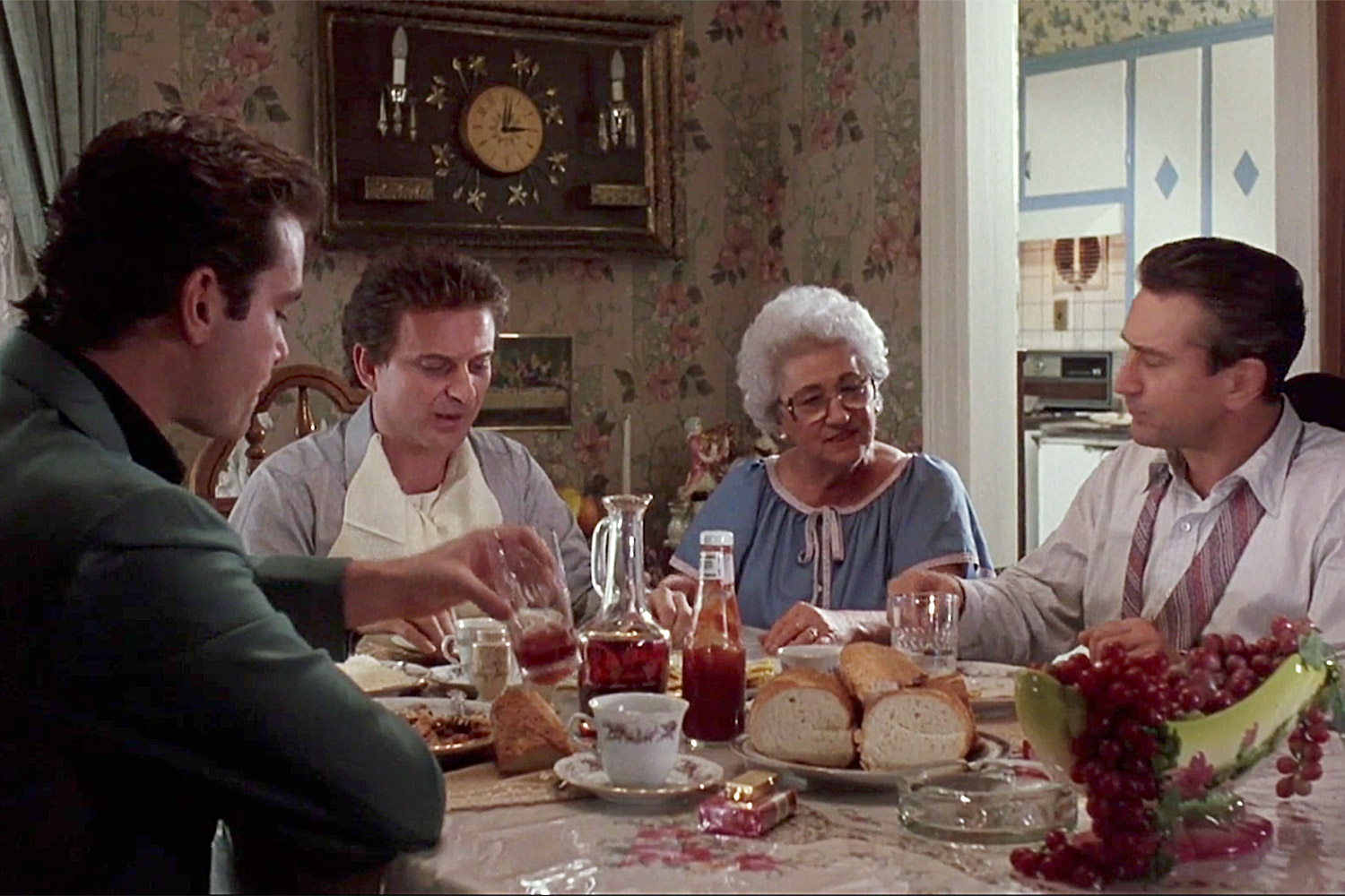 Martin Scorsese's mother improvised most of her Goodfellas cameo