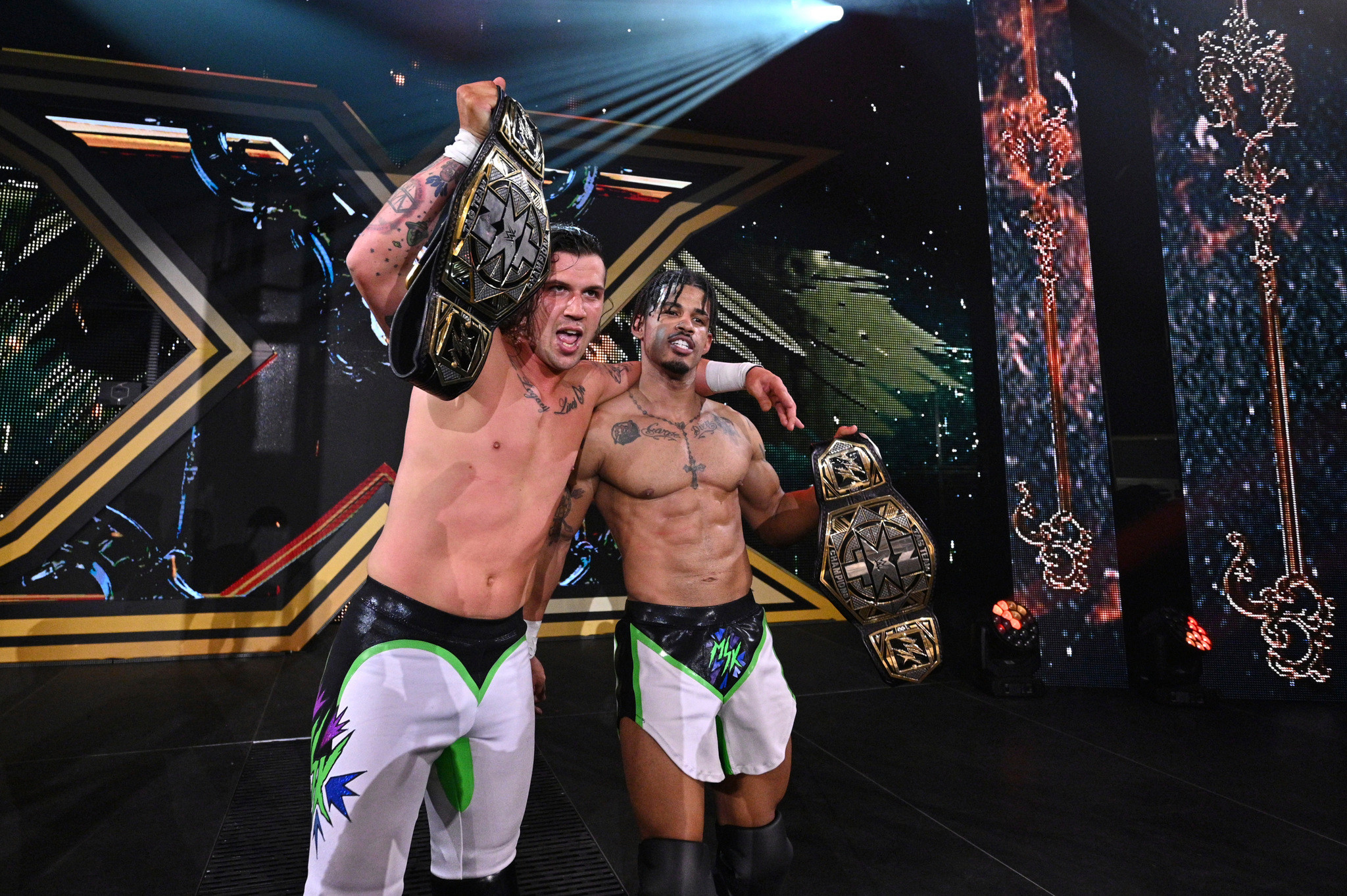 WWE’s MSK reveal meaning behind name as Nash Carter and Wes Lee reflect on ‘life in the Matrix’