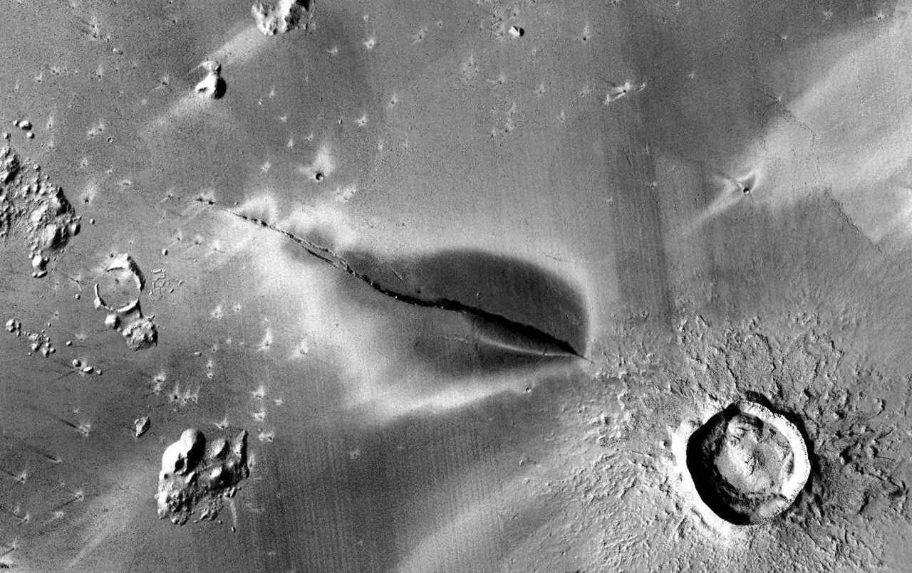 Mars may have had “recently” active volcanoes
