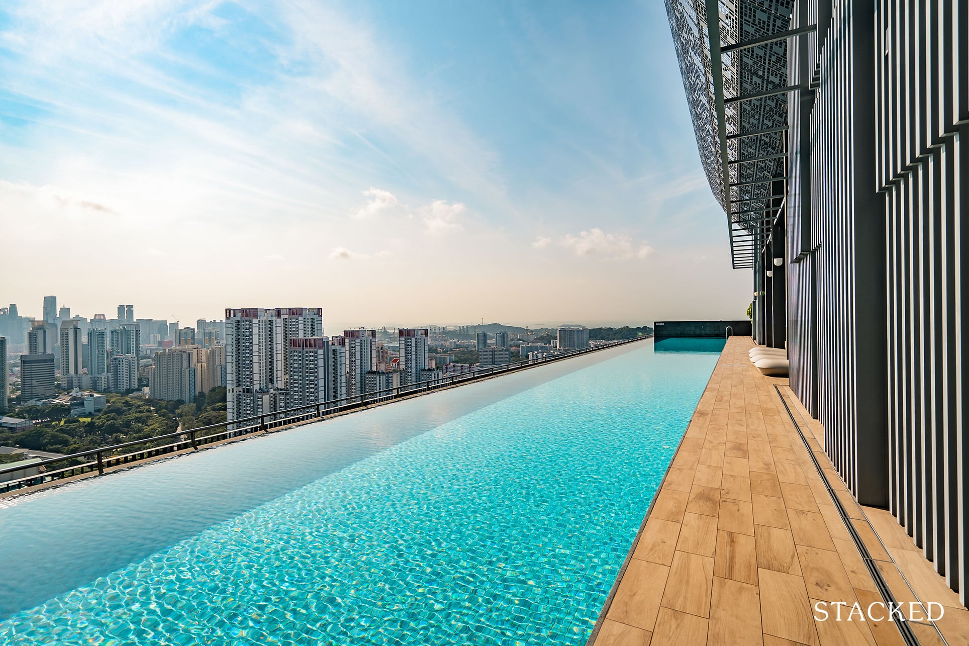 Alex Residences review: Glorious 40th floor infinity pool