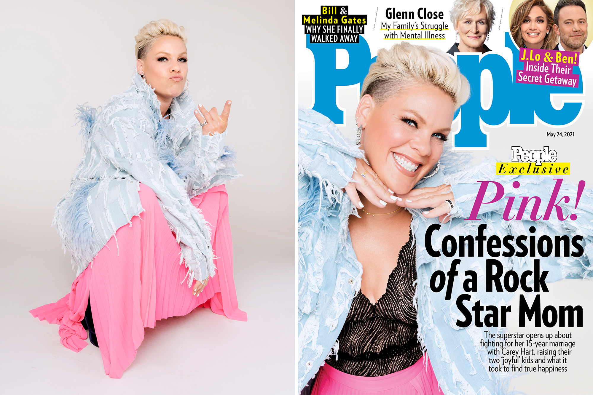 Pink on Working on Her 15-Year Marriage with Carey Hart: 'You Have to End Up Fixing Yourself'