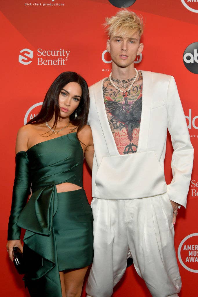 Machine Gun Kelly Explained Why He Wears Megan Fox's Blood In A Necklace After Posting A Picture Of It On Valentine's Day