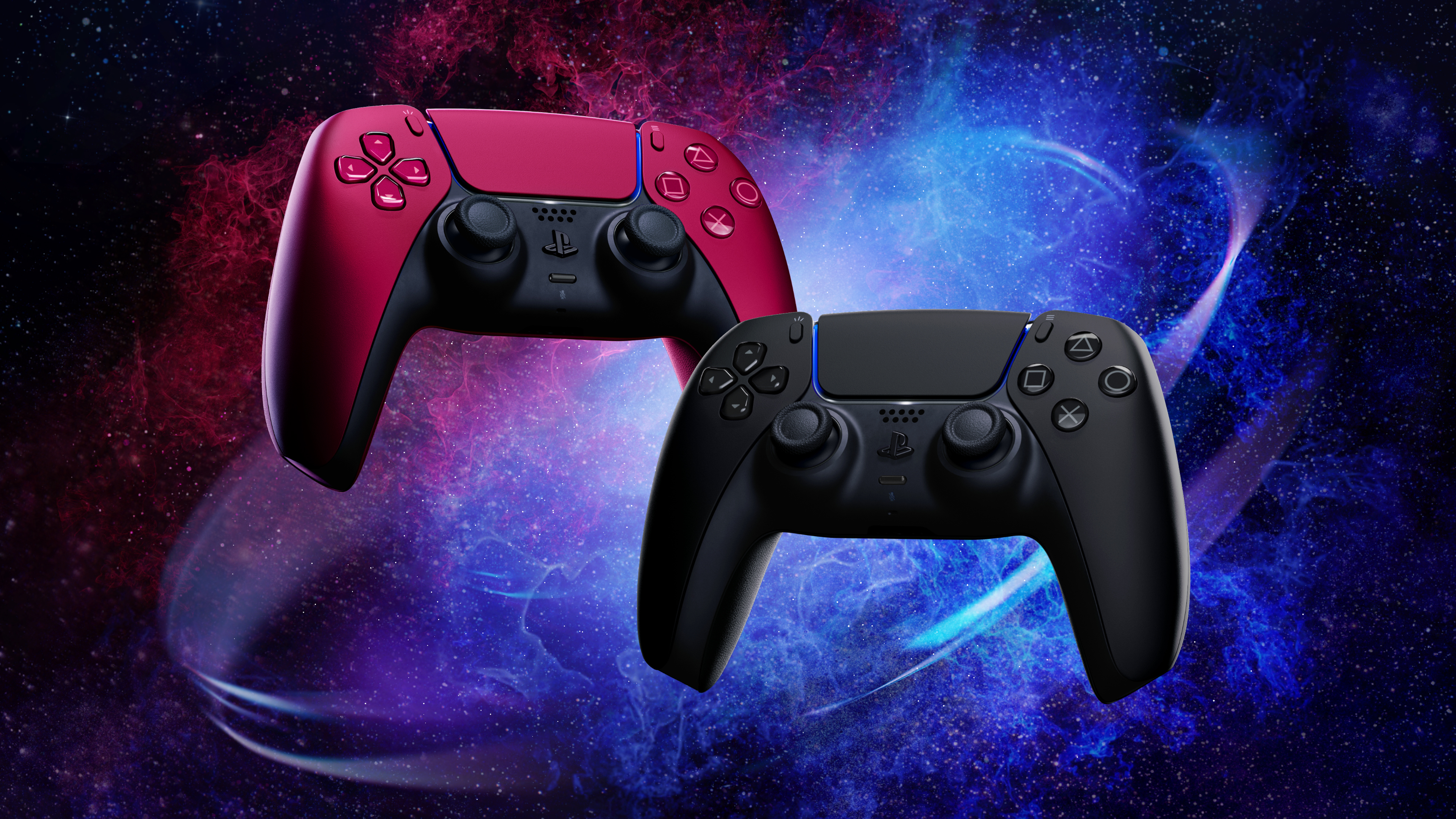 Sony reveals new DualSense controllers in red and black