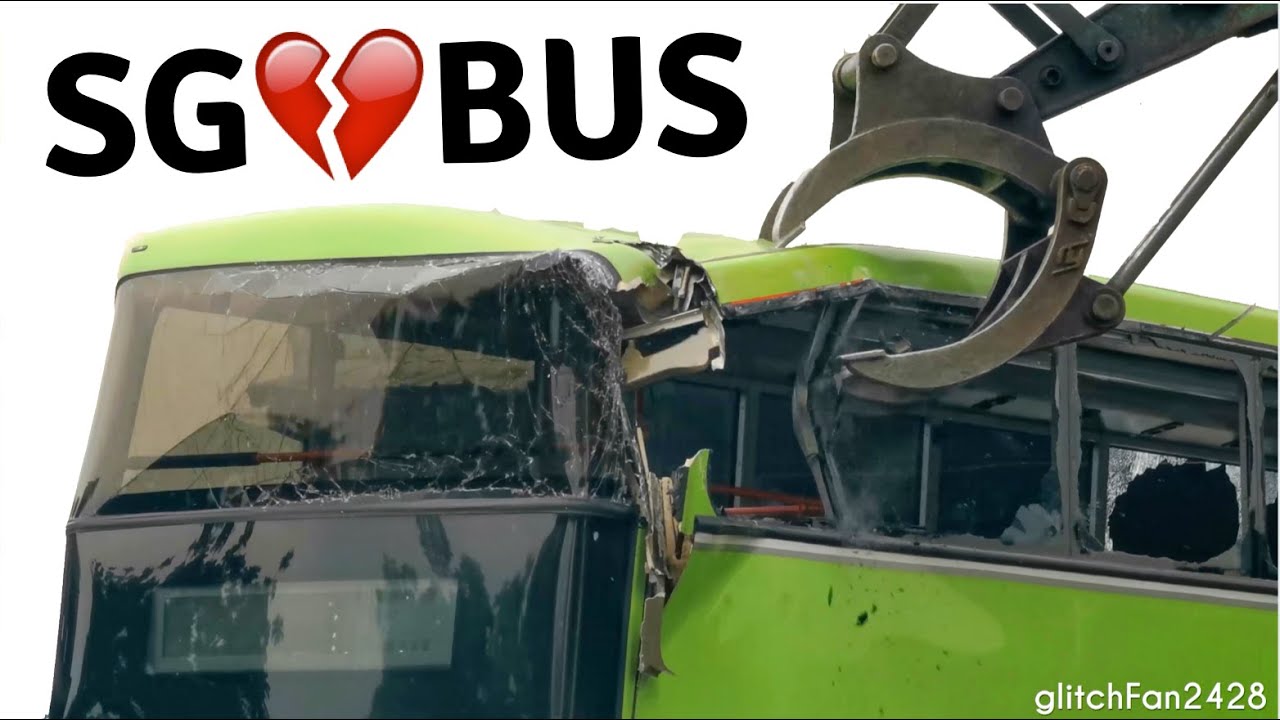 Scrapping Green SG❤️BUS! - Refurbished Wheelchair Accessible SBS Transit Volvo CDGE