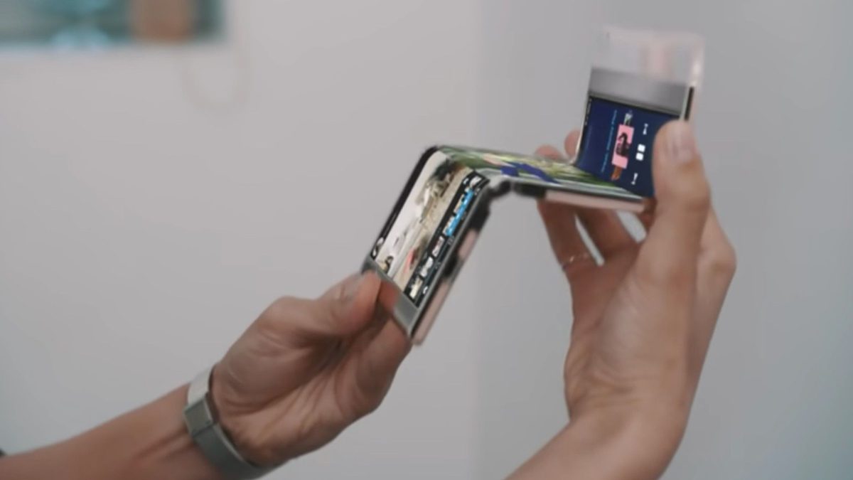 Samsung shows dual-folding phone concept in new video
