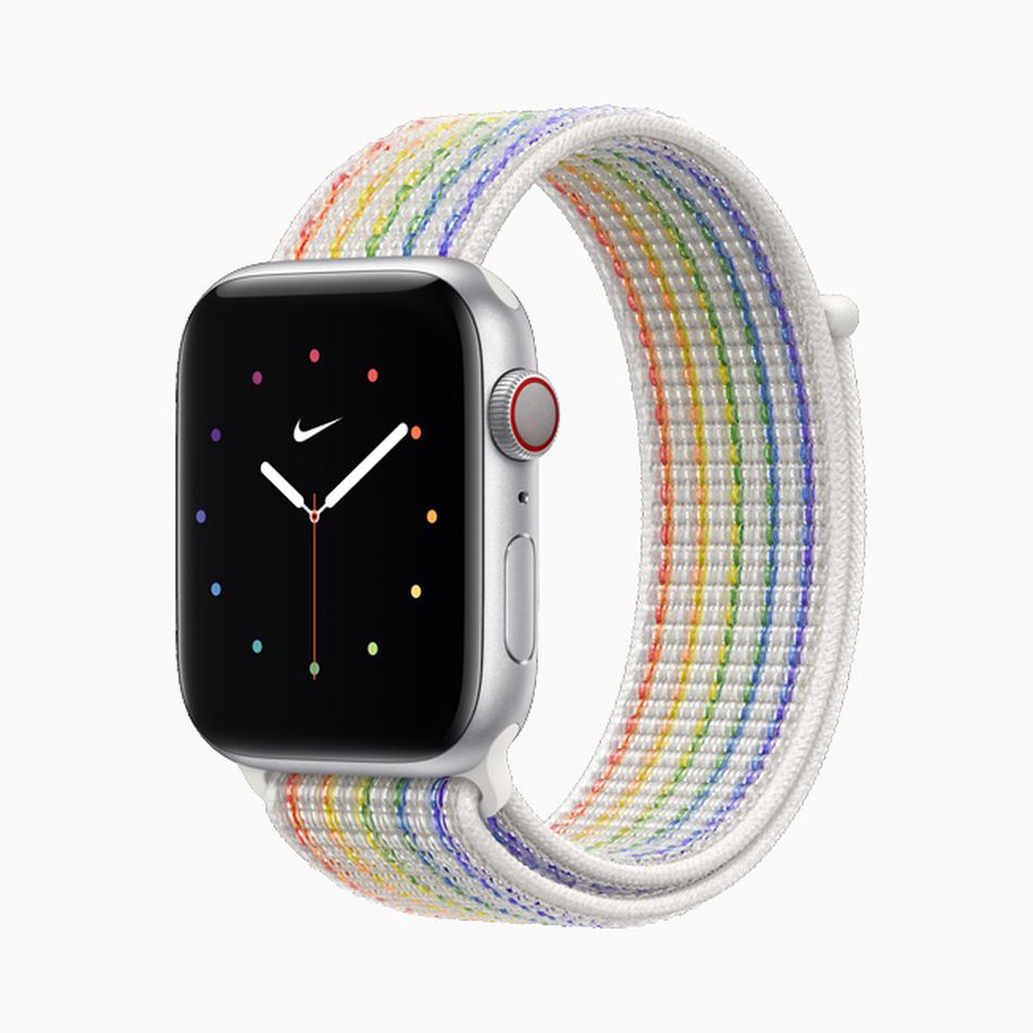 Apple releases new Apple Watch bands and faces for Pride month