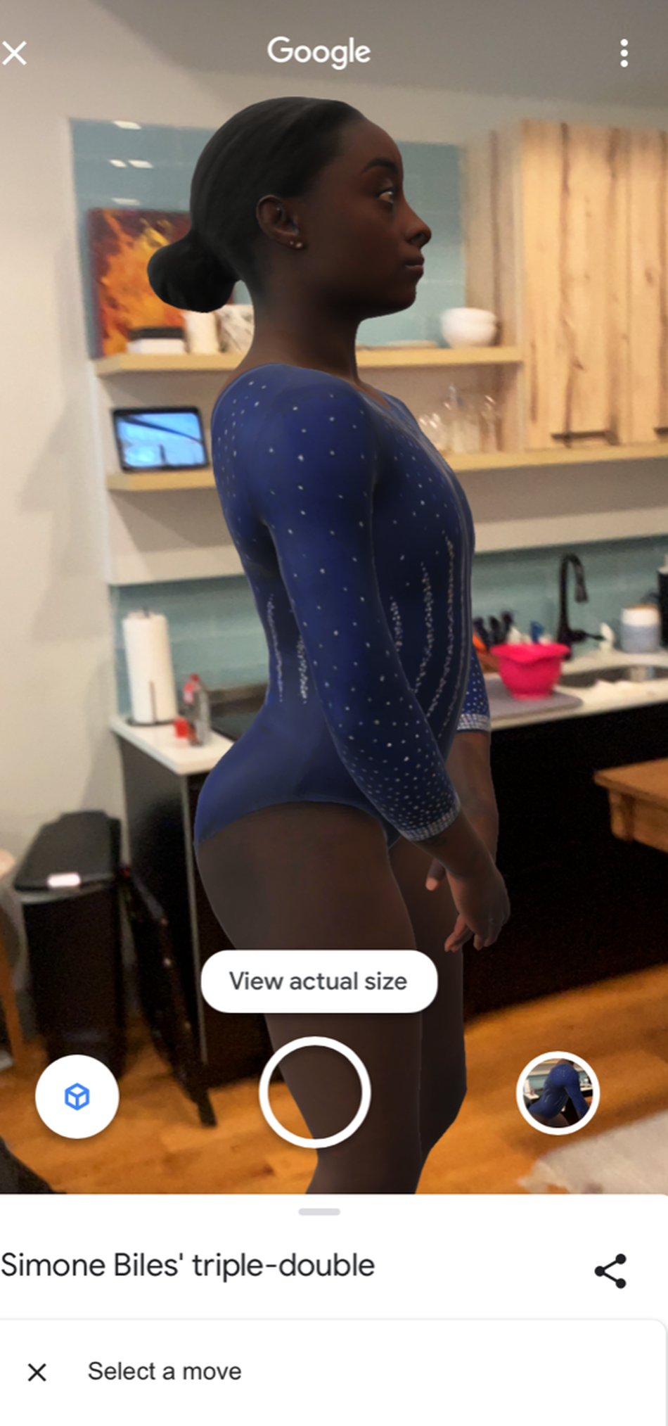 Google rolls out AR versions of Simone Biles, Megan Rapinoe, and Naomi Osaka in search