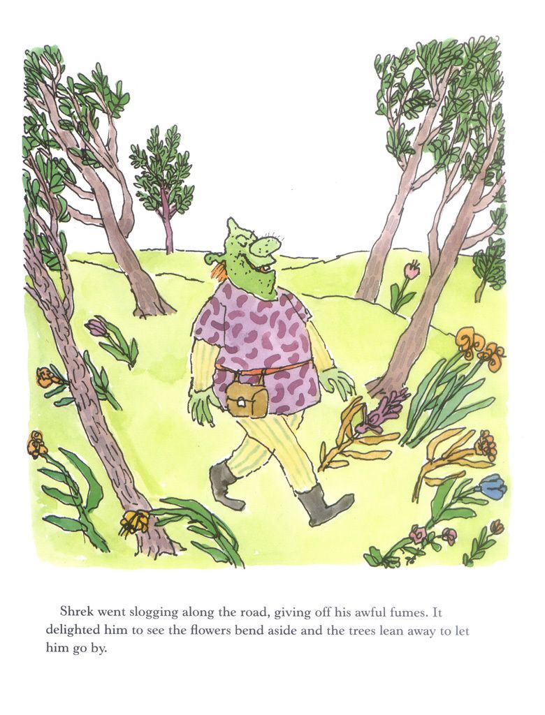 What happened to Shrek’s laser-eyes?