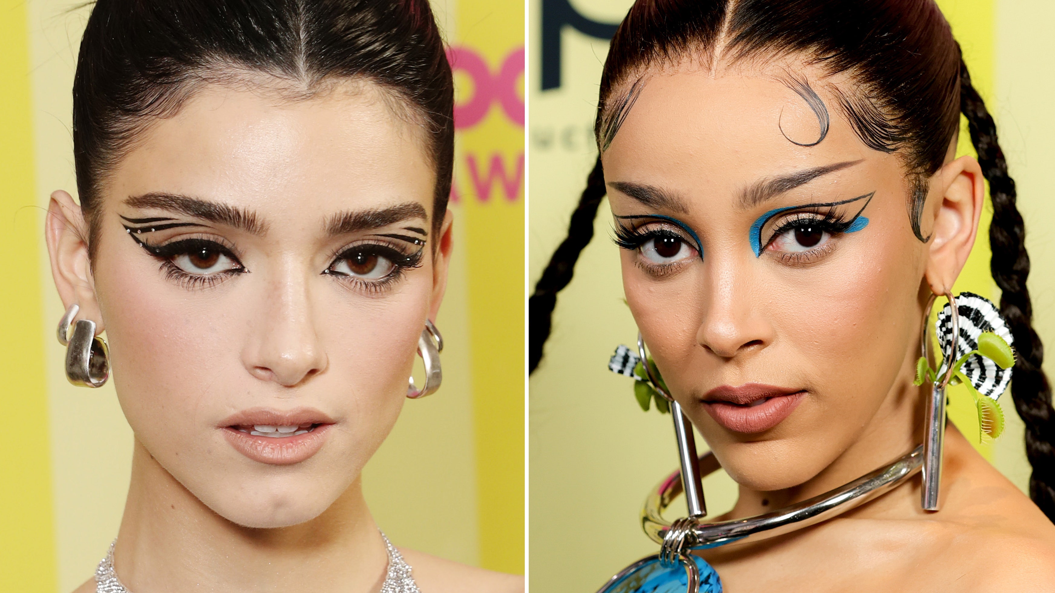 Graphic Black Eyeliner Is the Biggest Trend at the 2021 Billboard Music Awards