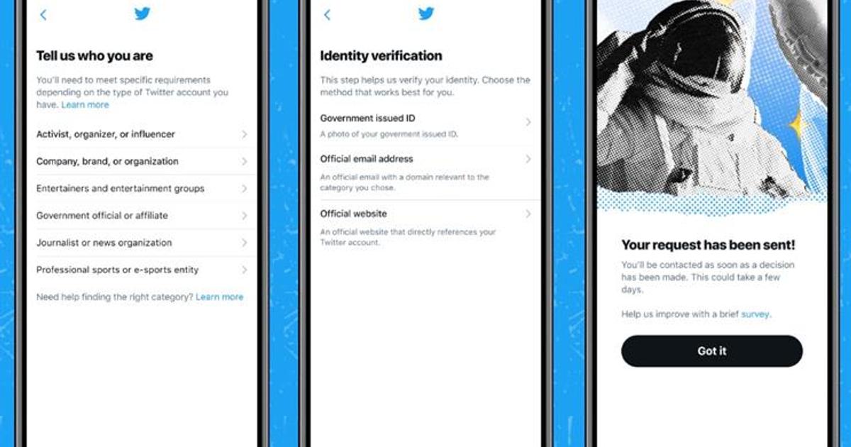 Twitter reopens 'blue tick' verification process | Digital