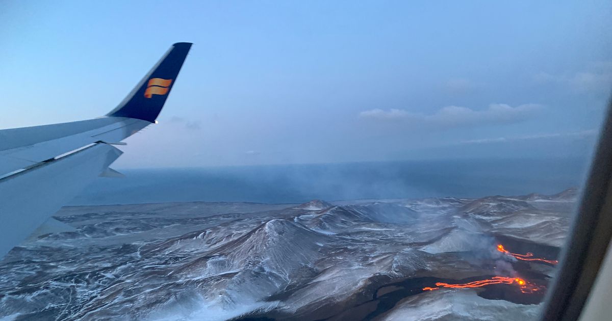 Icelandair 'green list' trip a once-in-lifetime chance to view erupting volcano