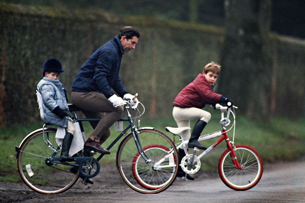 Prince Harry's claims about childhood bike rides ridiculed after unearthed snaps emerge