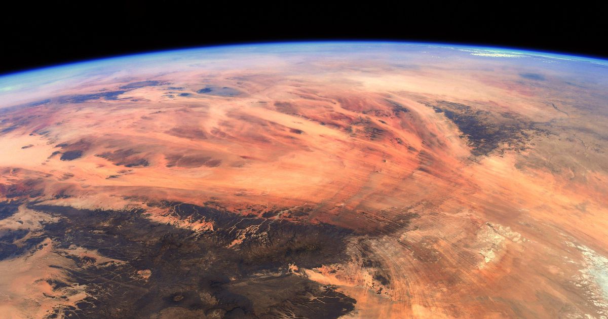 Earth looks like Mars in surprising astronaut photo from the ISS