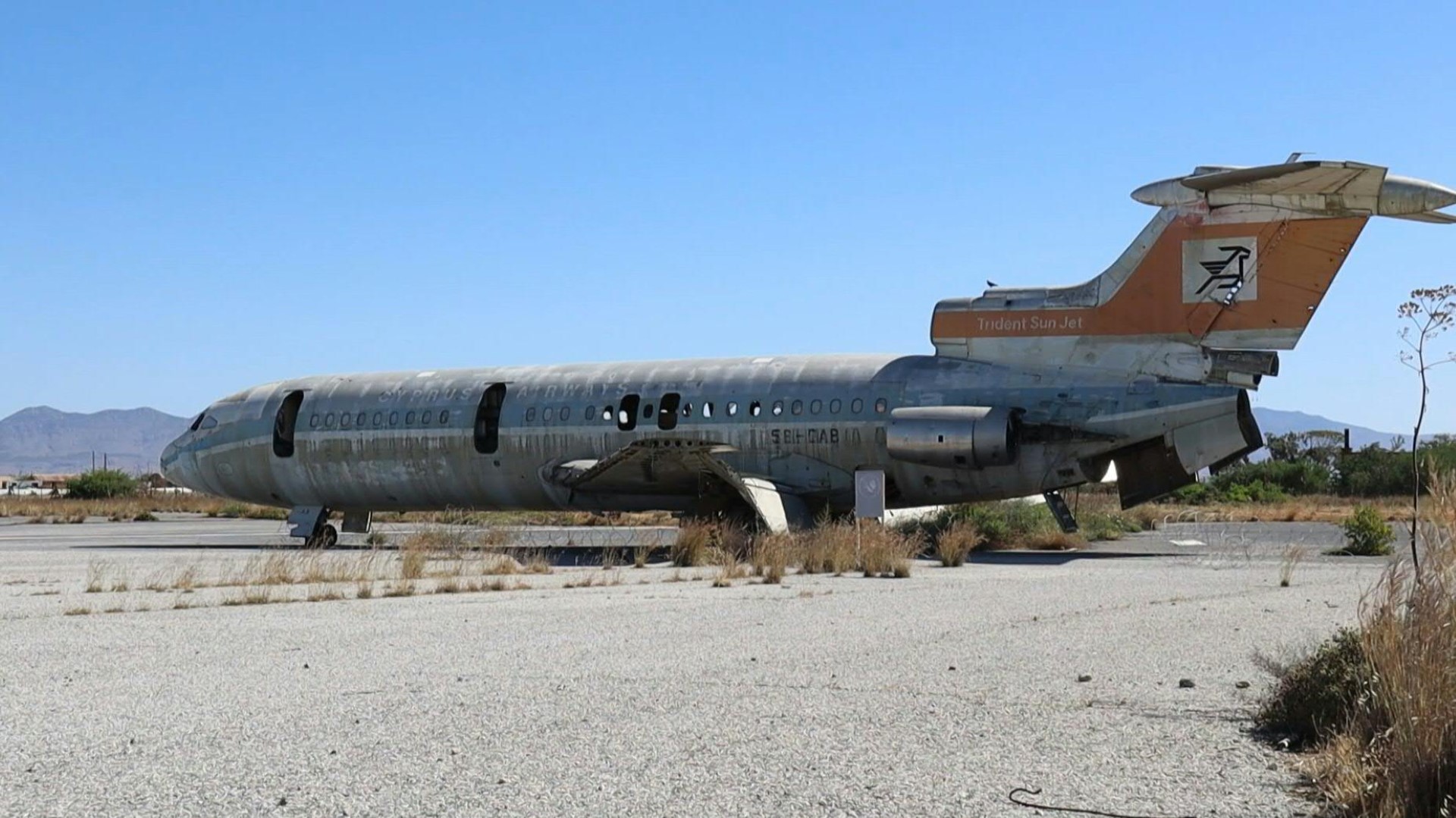 Inside the abandoned nicosia international airport