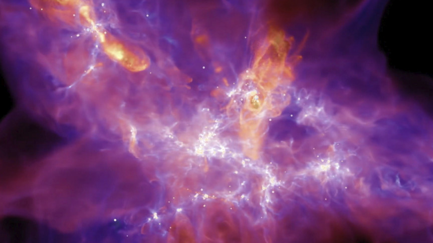 Birth of a Star: Scientists Create a Realistic Simulation
